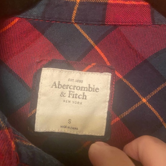 Abercrombie & fitch flannel small - Picture 4 of 5